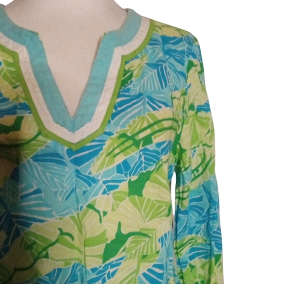 Lilly Pulitzer Alligator Alley Mini Length Tunic Dress Alligator Print Sz Small - Picture 5 of 7
